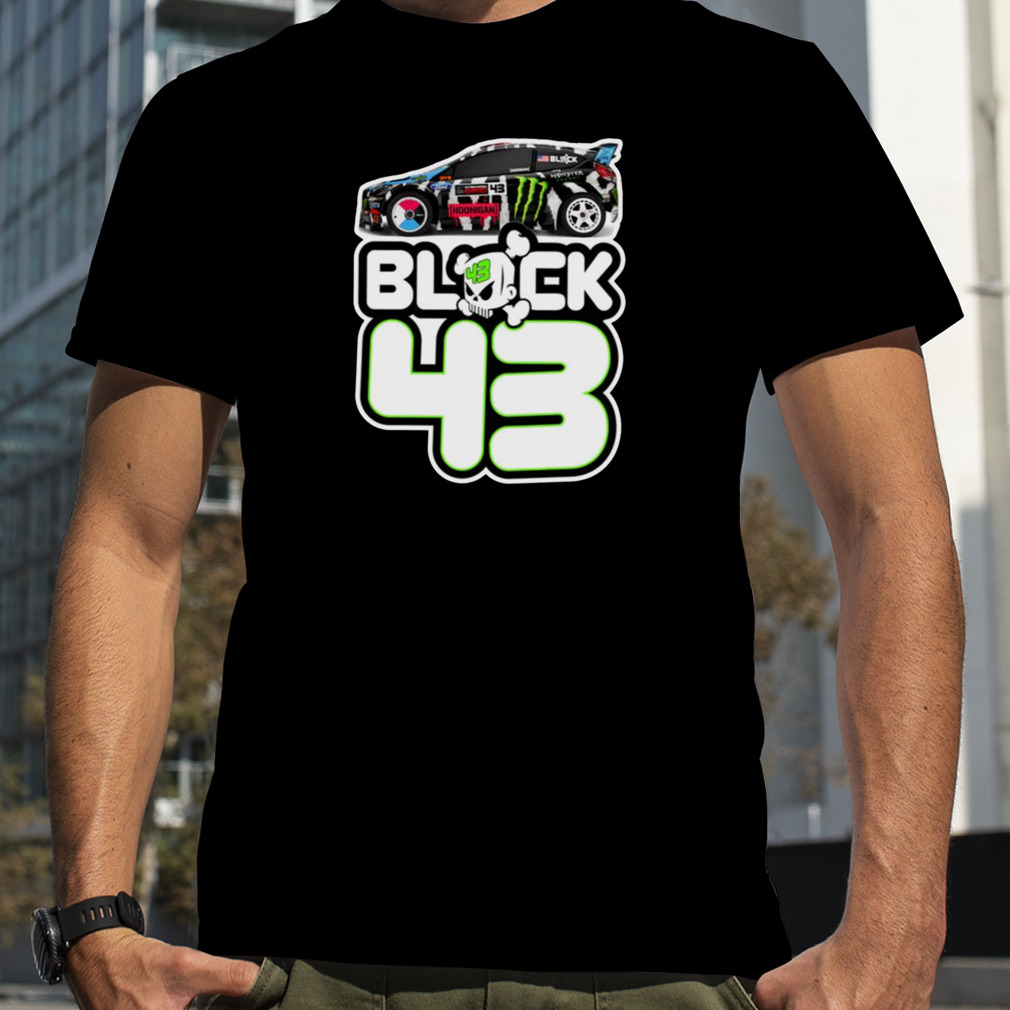 Ken Block 43 Rally Driver Fan Drift Champion shirt