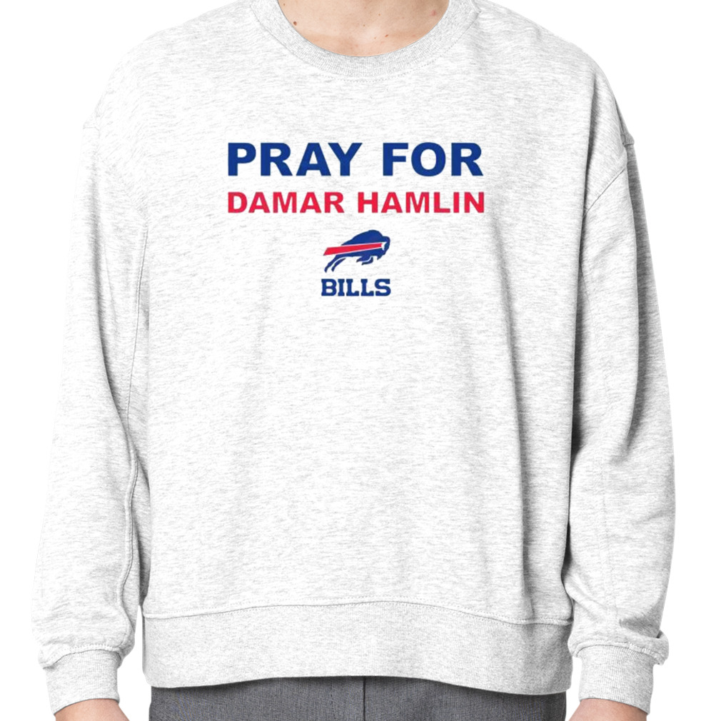 Pray For Damar Hamlin Buffalo Bills T-Shirt - Trends Bedding