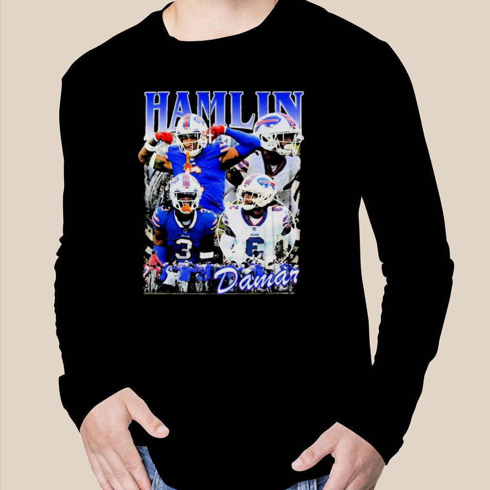 Pray For Damar Hamlin T-Shirt, Vintage Damar Hamlin Shirt - Ink In