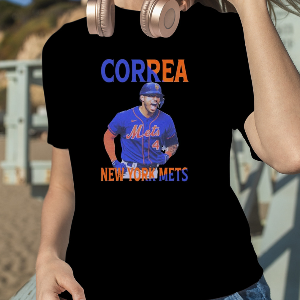 Correa New York Mets Vintage Carlos Shirt - Limotees