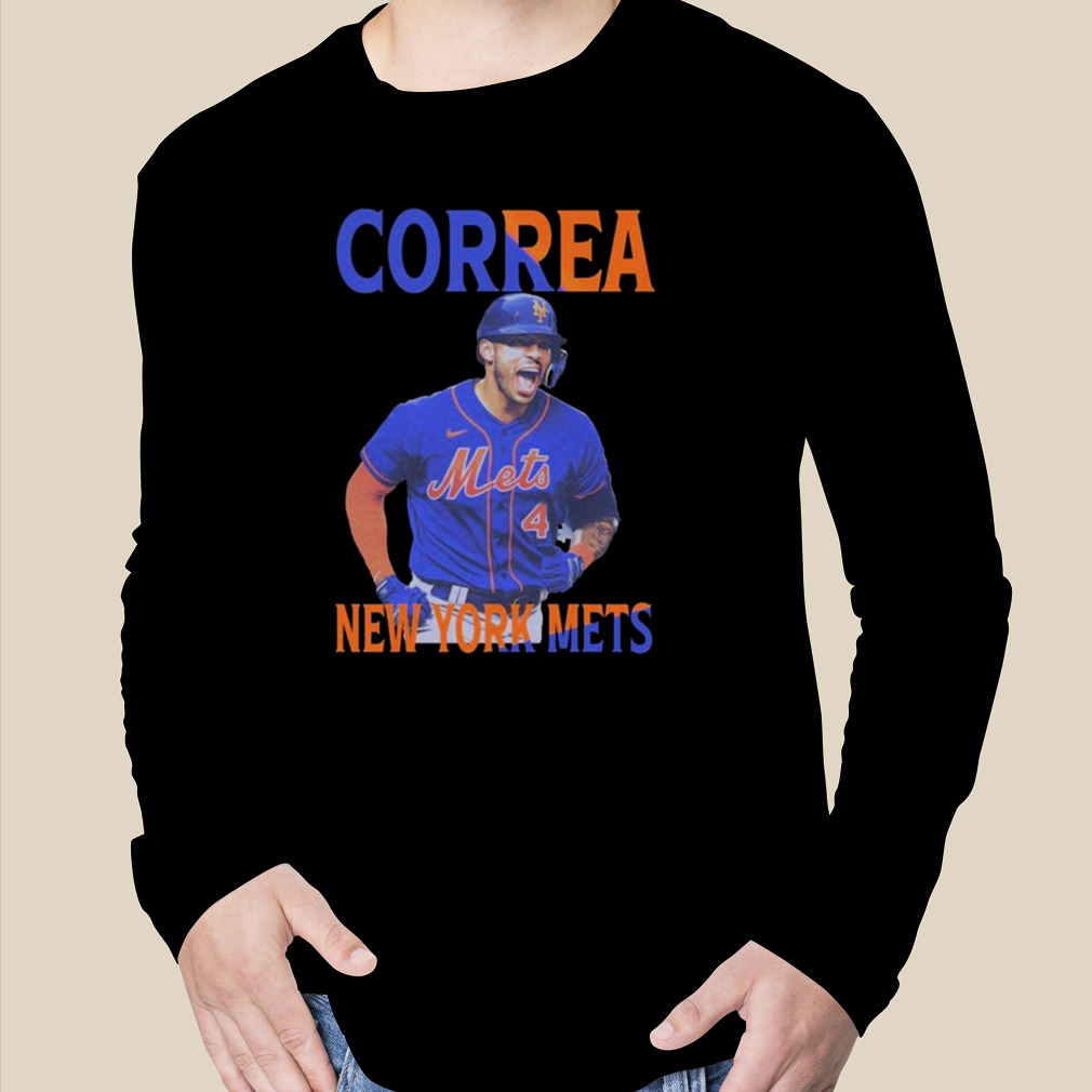 Correa New York Mets Vintage Carlos Shirt - Limotees