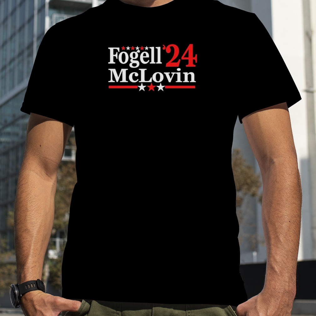 Fogell mclovin 2024 election parody movie shirt