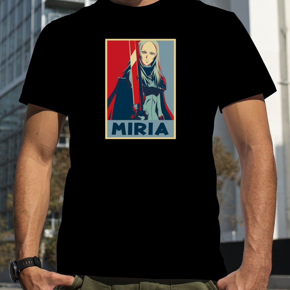 Miria Japanese Manga Claymore shirt