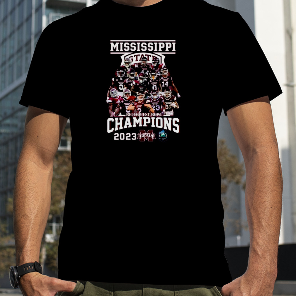 Ms State Reliaquest Bowl Champions Reliaquest Bowl 2023 Shirt