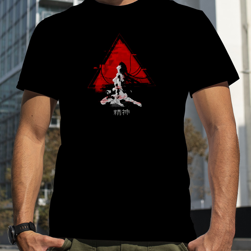 Red Triangle Ghost In The Shell shirt