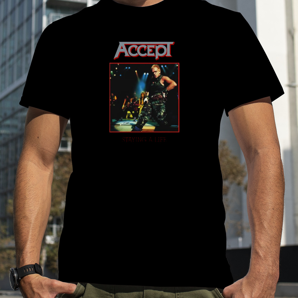 Restless And Live Accept Band shirt