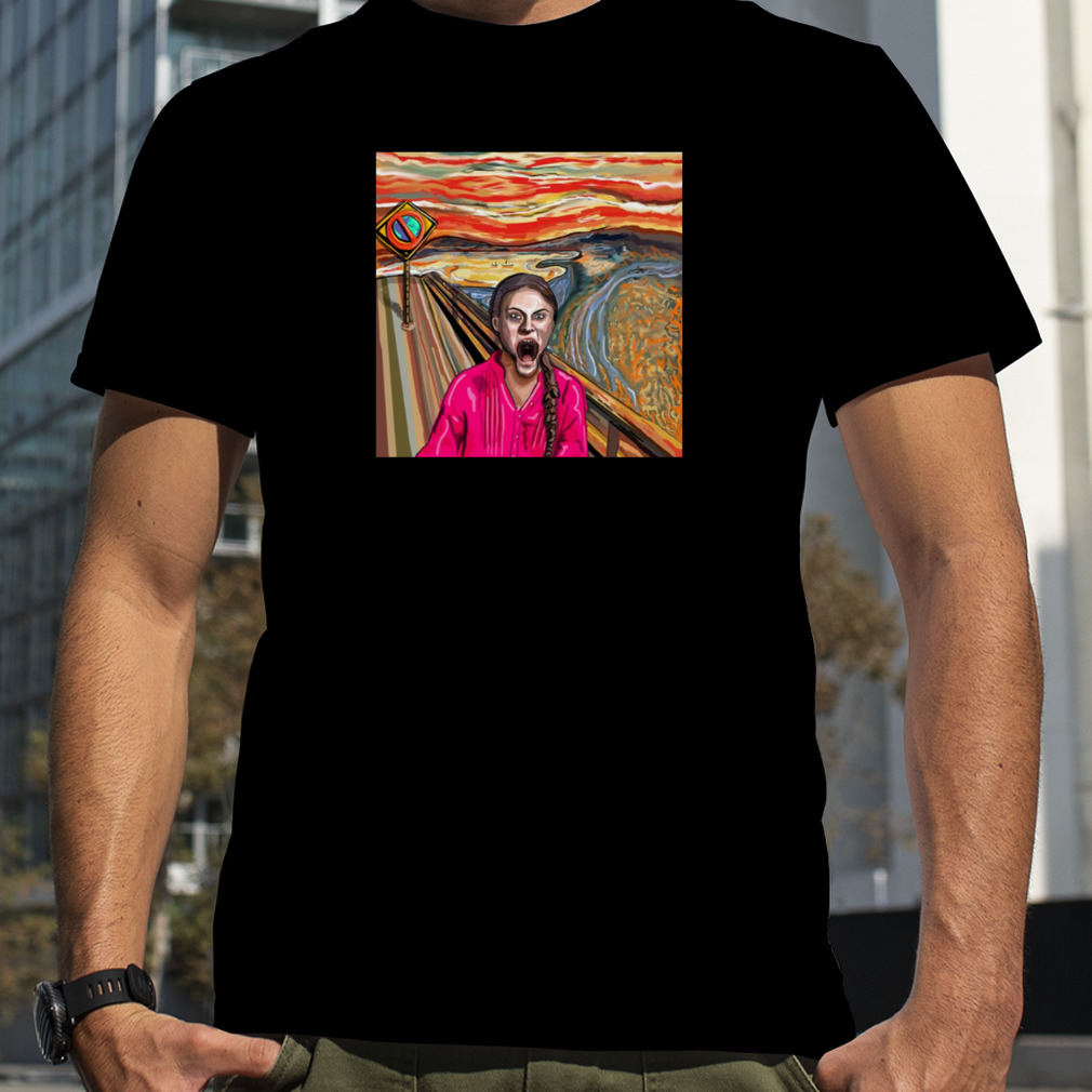 Scream Climate Change Greta Thunberg shirt