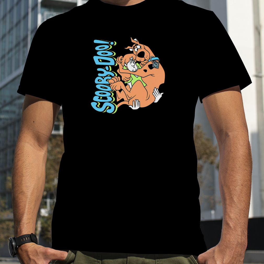 Shaggy & Scooby Scared Portrait Scooby Doo shirt