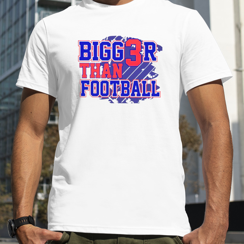 Damar Hamlin bigger than football shirt