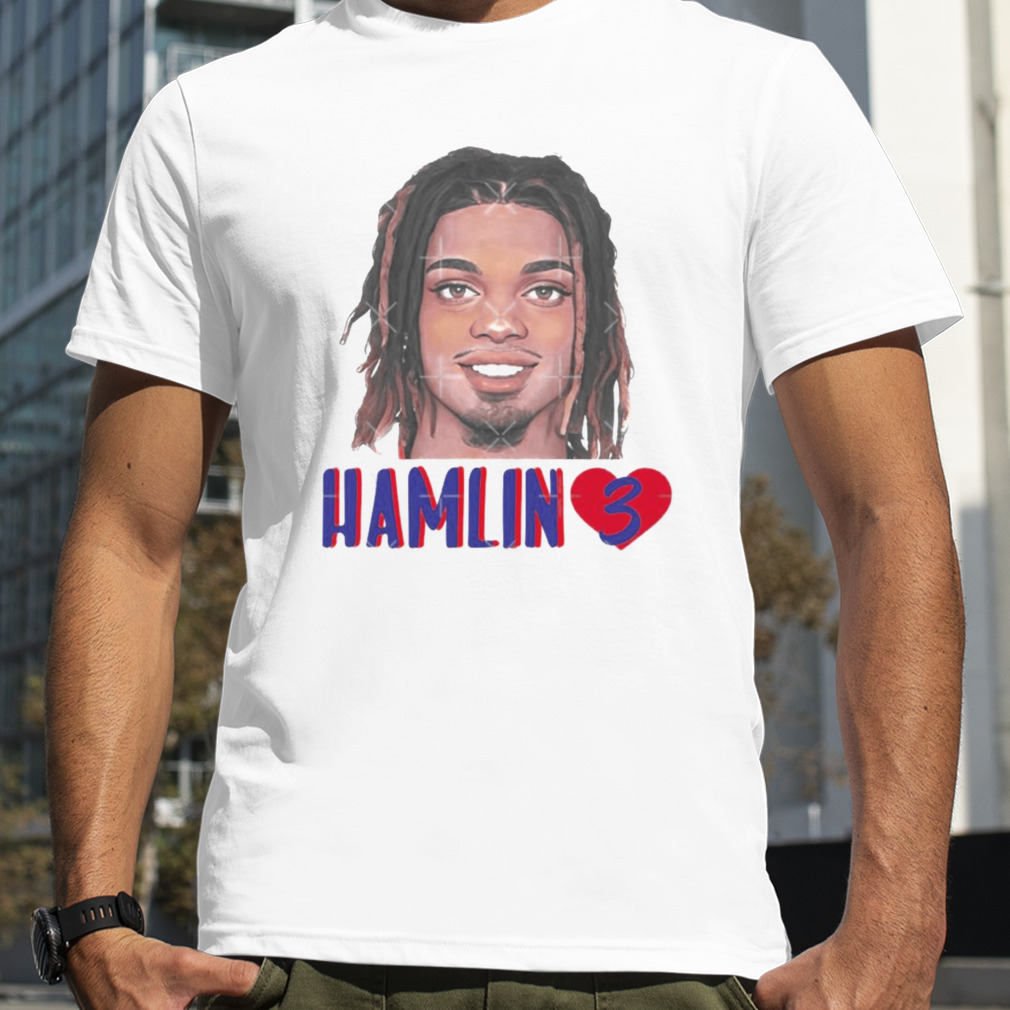 Hamlin 3 Love For Damar Hamlin Shirt