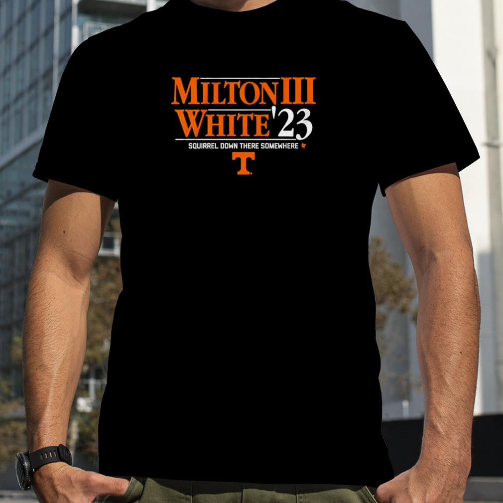 Tennessee Football Milton III White ’23 Shirt