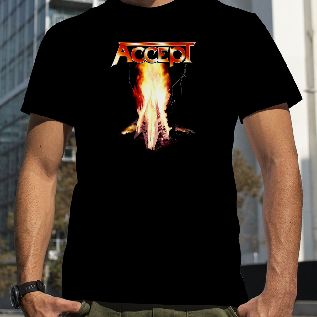The Fire Design Accept Band shirt