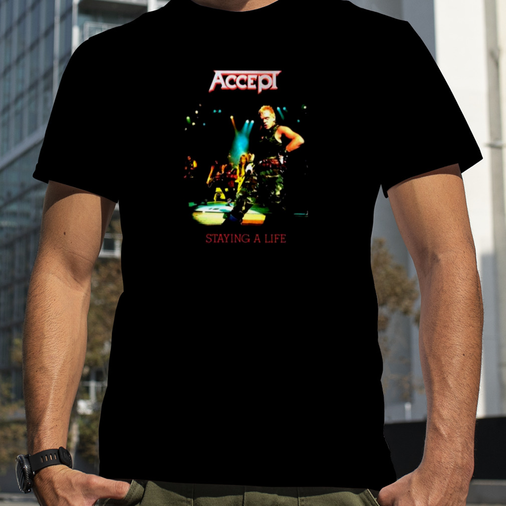 The Rise Of Chaos Accept Band shirt