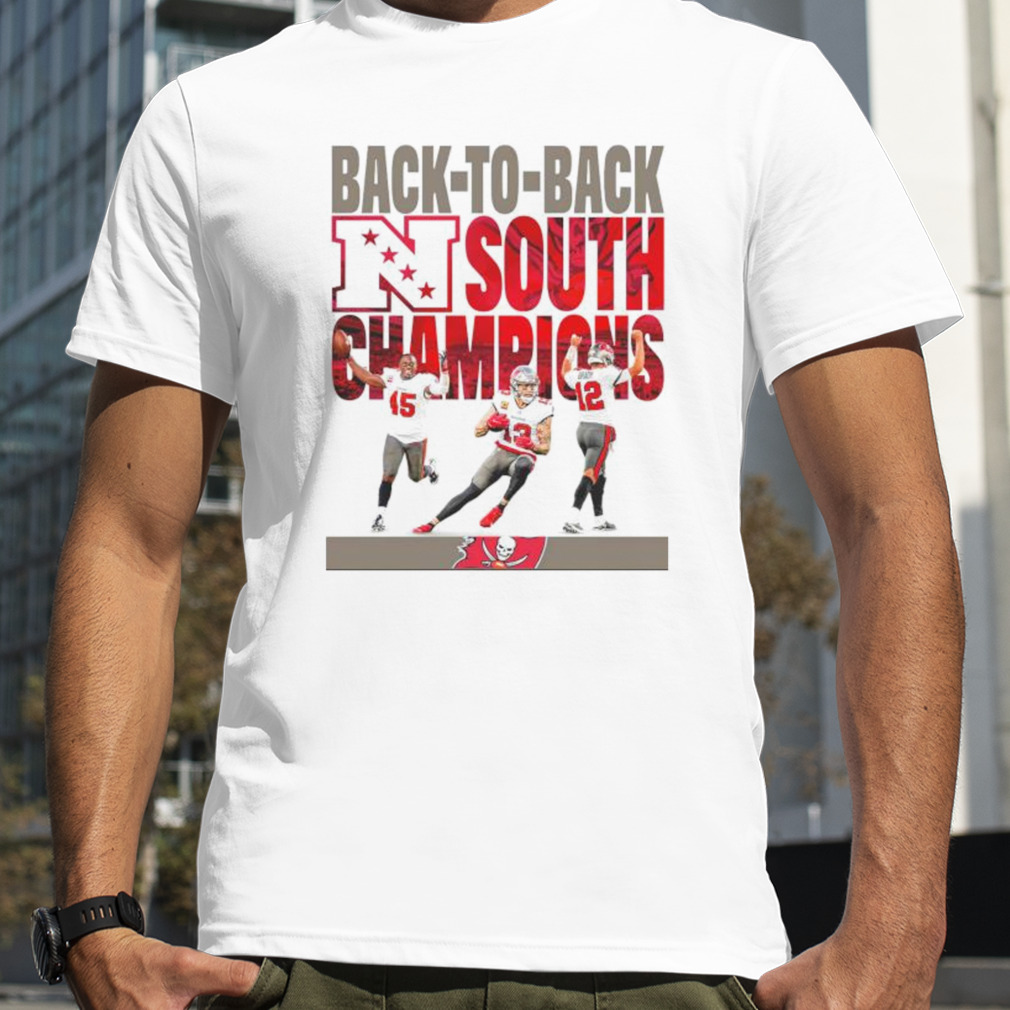tampa Bay Buccaneers back to back NFC South champions shirt