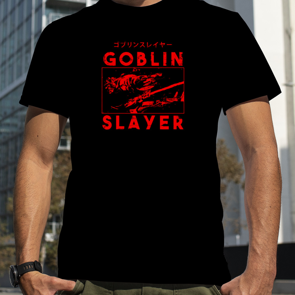 Grunge Texture Goblin Slayer Manga shirt