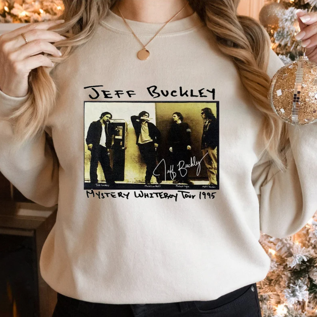 Jeff Buckley Mystery Whiteboy Tour 1995 Sweatshirt