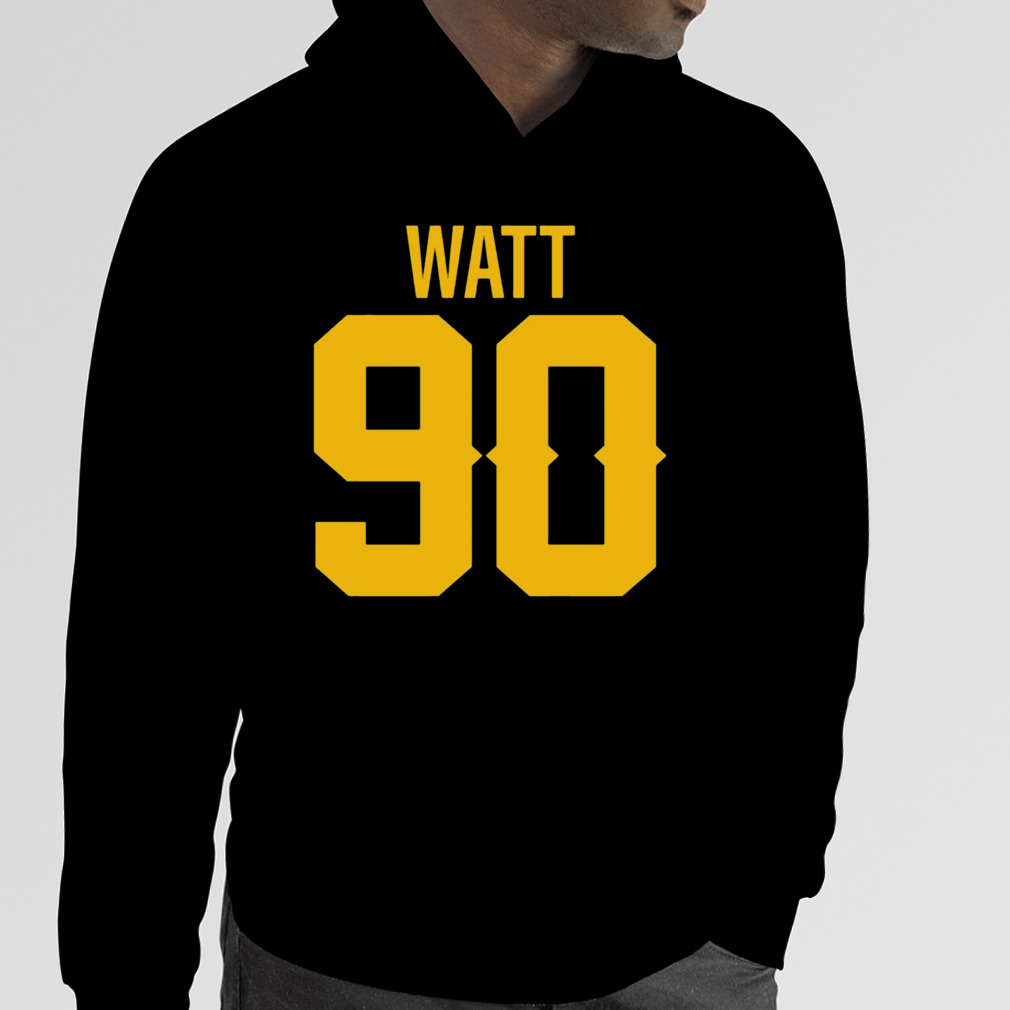 Jersey Number T. J. Watt Steelers #90 shirt