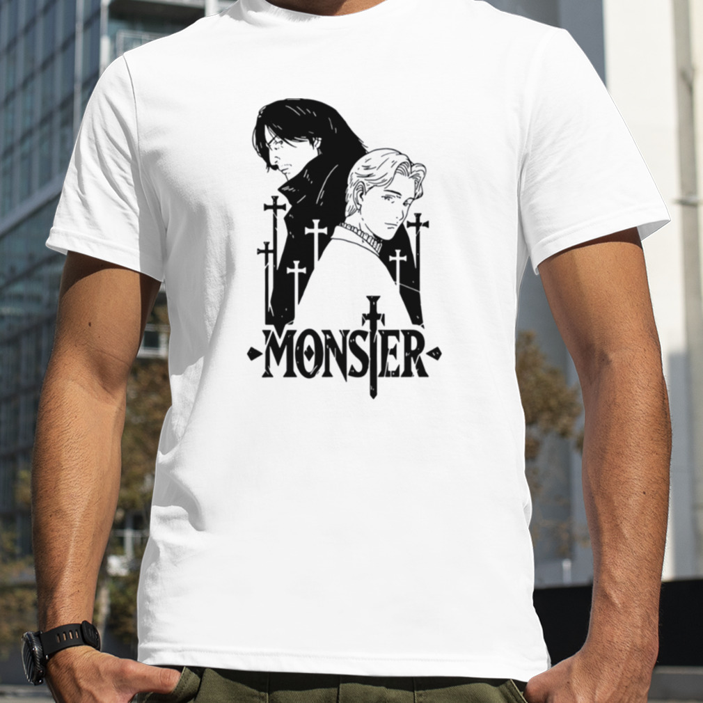 Monstre Johan Liebert & Kenzo Tenma Monster Anime shirt