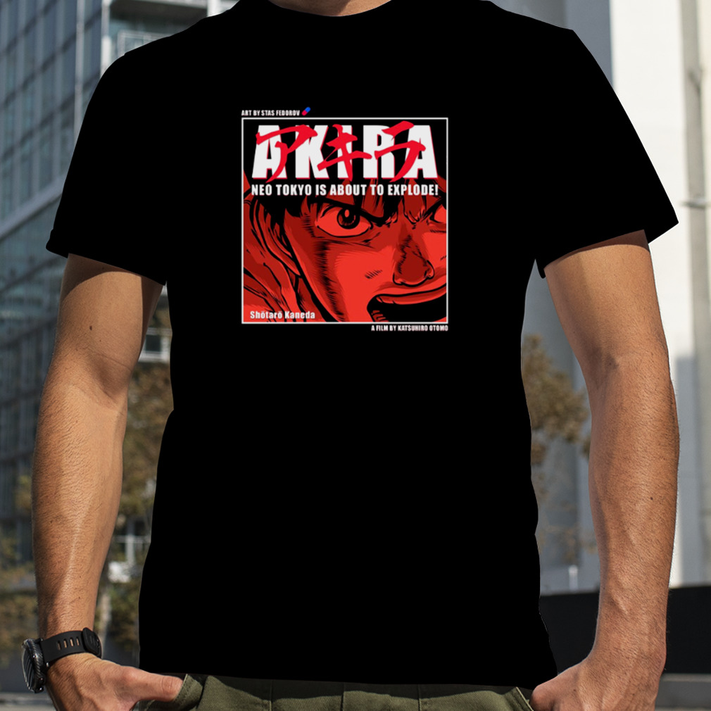 Black Akira Graphic Tee  PERU