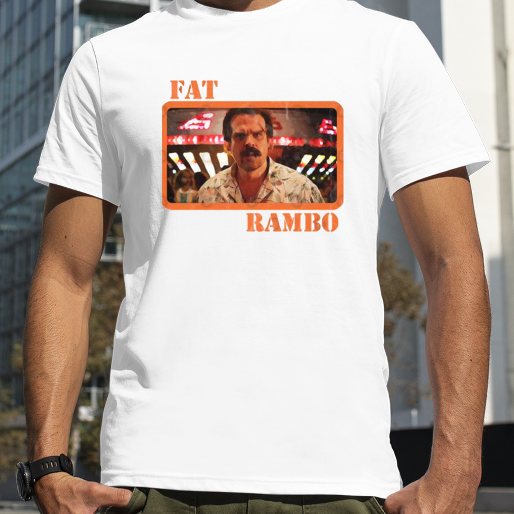 Special Forces For Fat Rambo First Blood shirt