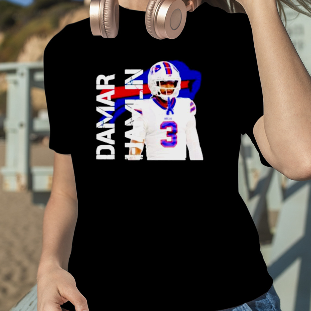 Damar Hamlin Vintage Buffalo Bills 90s T-Shirt