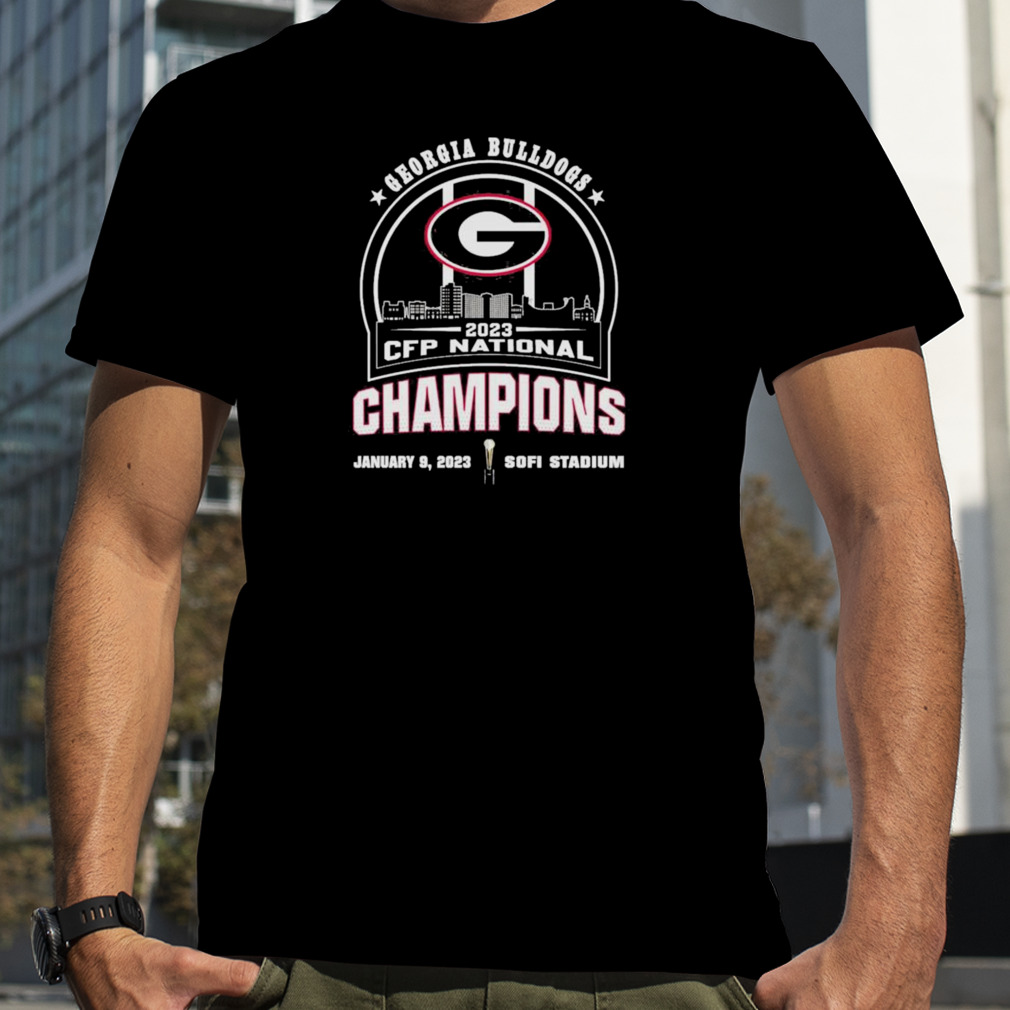 2023 CFP National Champions Georgia Bulldogs shirt