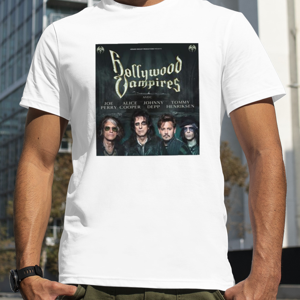 Full Ori Hollywood Vampires Tour 2023 shirt