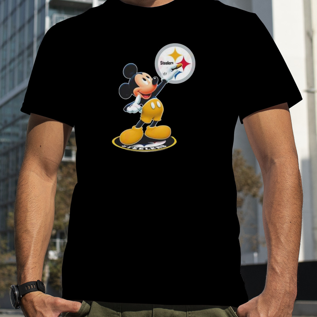 Pittsburgh Steelers Mickey Mouse 3D Hoodie