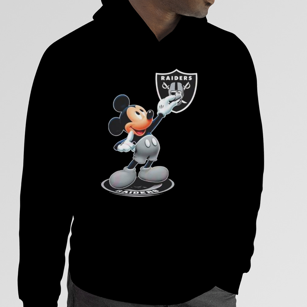 Cool Mickey Mouse Disney Nfl Las Vegas Raiders Hawaiian Shirt