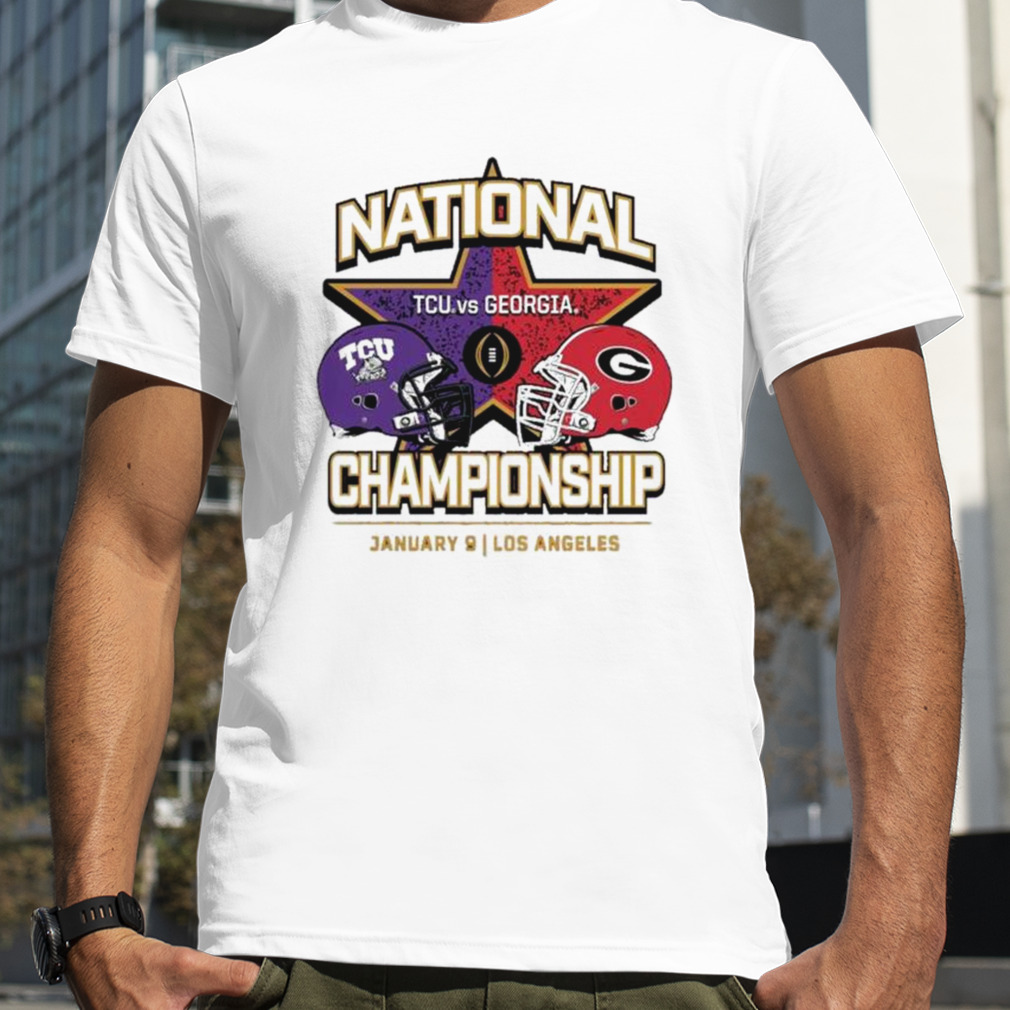 Tcu vs Georgia Natty Bound 2023 National champions football shirt
