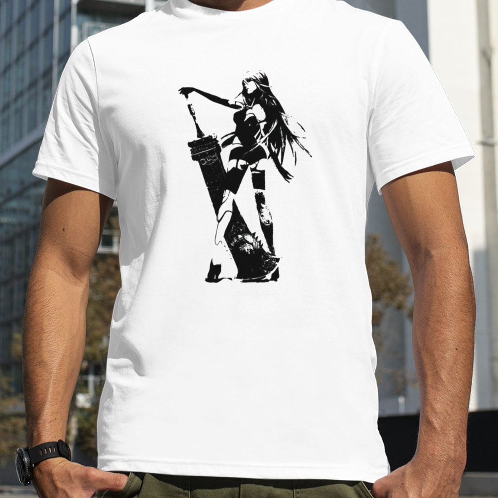 Weathered A2 Nier Automata Cool Girl Charac shirt