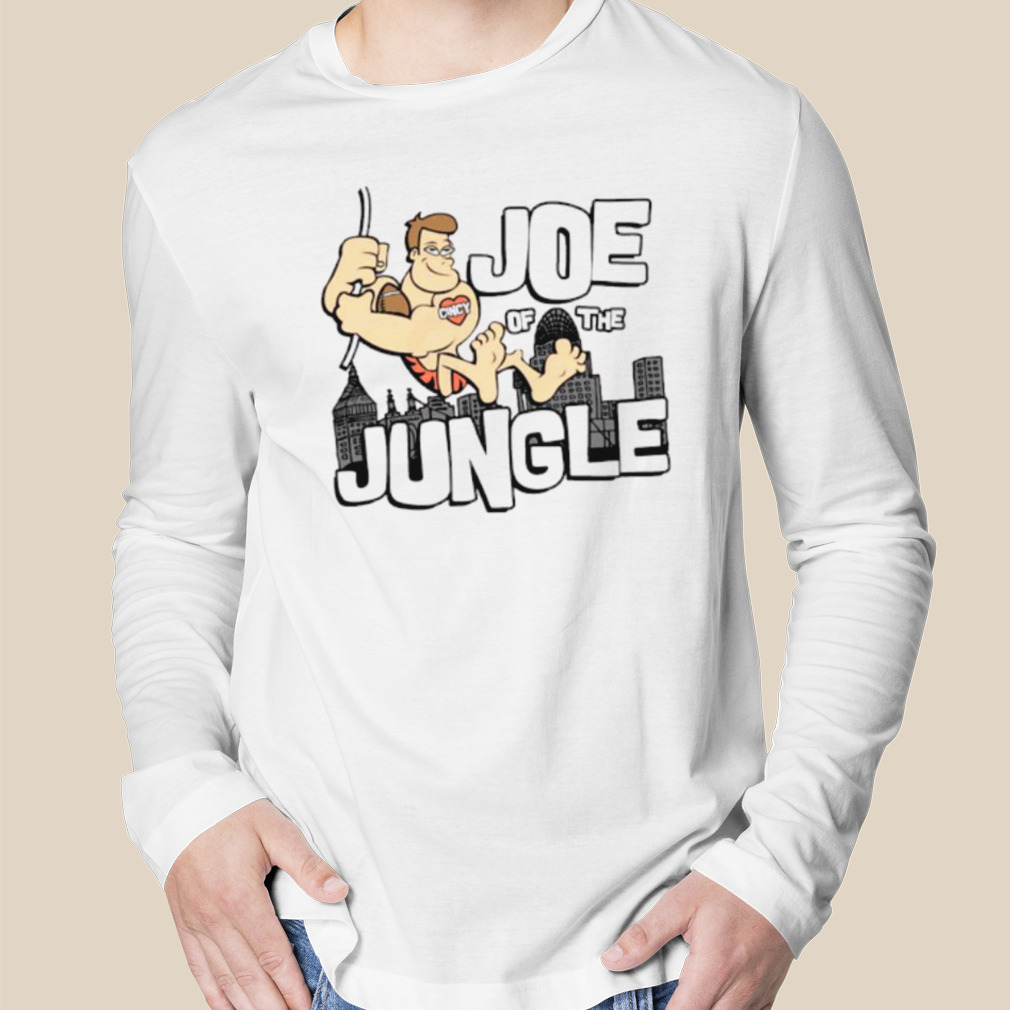 Freestore Foodbank Joe of The Jungle Tee | Cincinnati Football Apparel | Cincy Shirts Youth T-Shirt / Orange / L