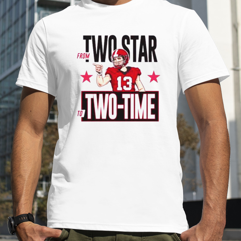 Georgia From two star to two-time national champ shirt