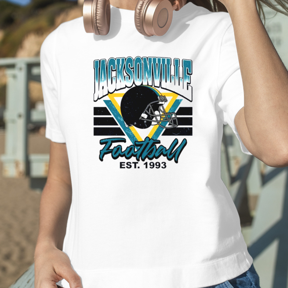 Vintage Style Jacksonville Jaguars Football Tee FL T Shirt - Jolly Family  Gifts