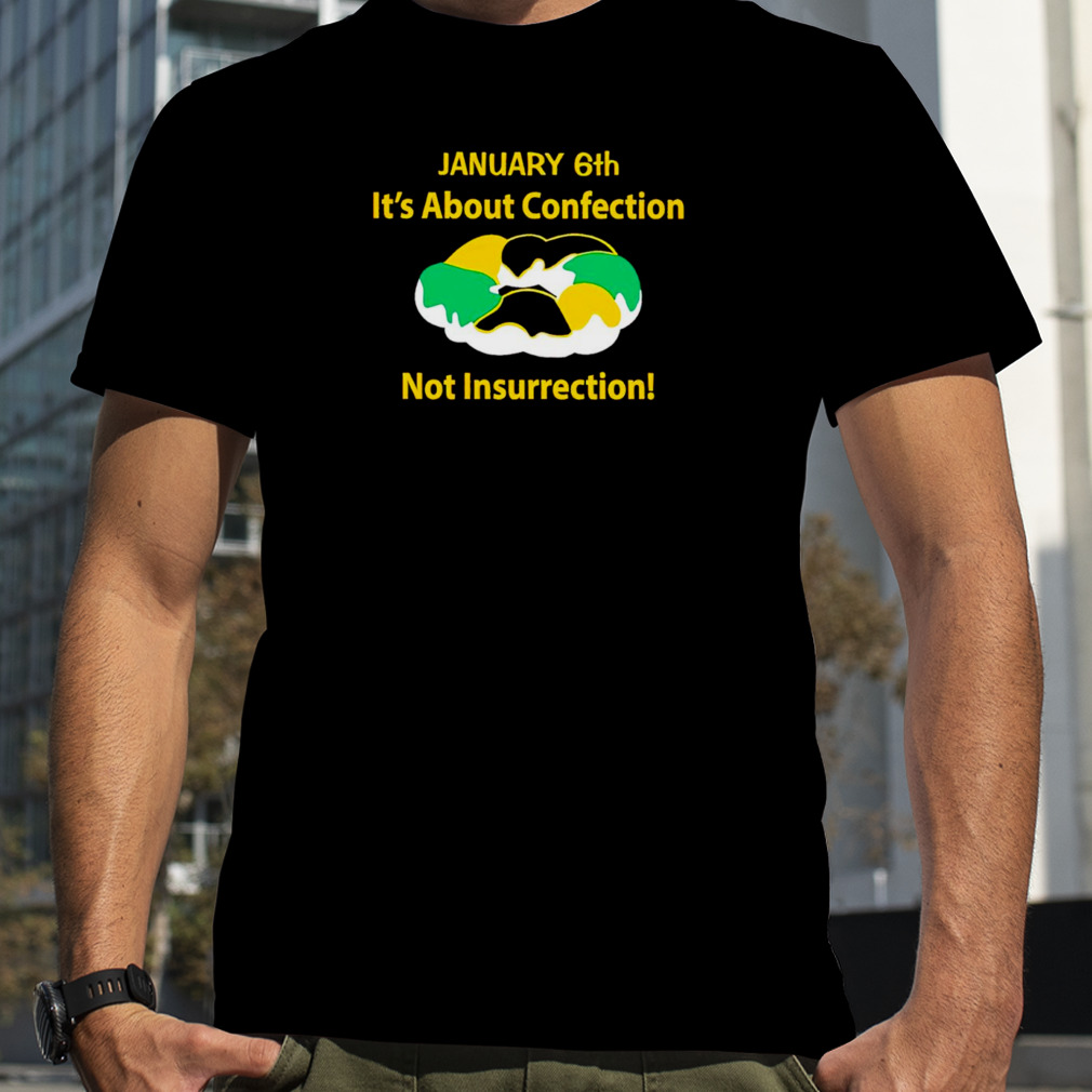 January 6Th It’s About Confection Not Insurrection Shirt