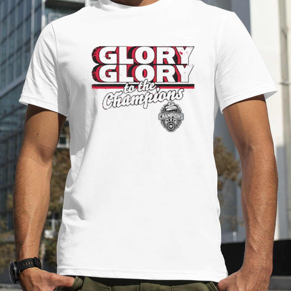 UGA Football Glory Glory to the Champions shirt
