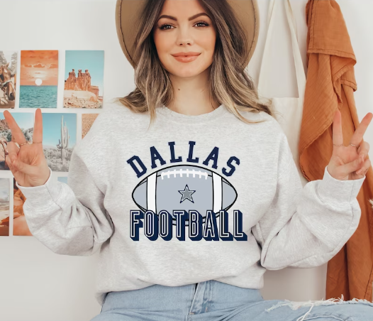 dallas texas Football Vintage Style sweatshirt