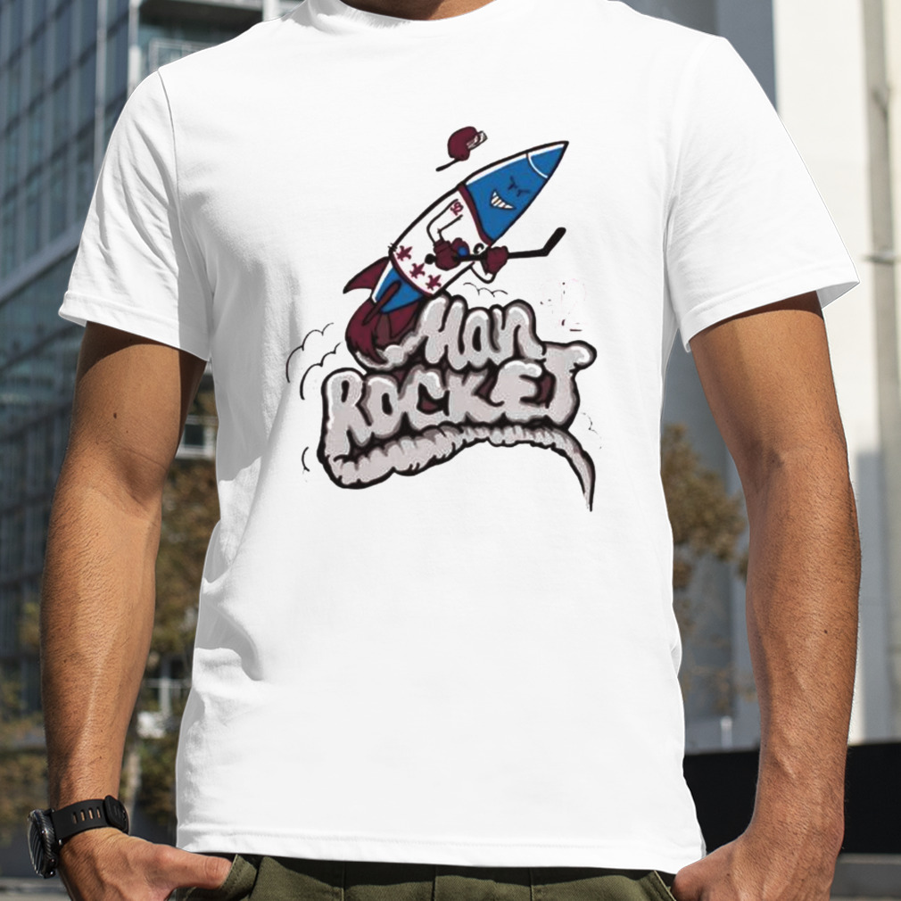 man Rocket 92 Colorado Avalanche shirt