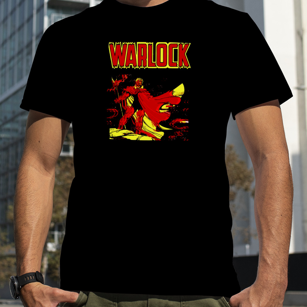 Adam Warlock Red Cape Superhero Marvel Comic shirt