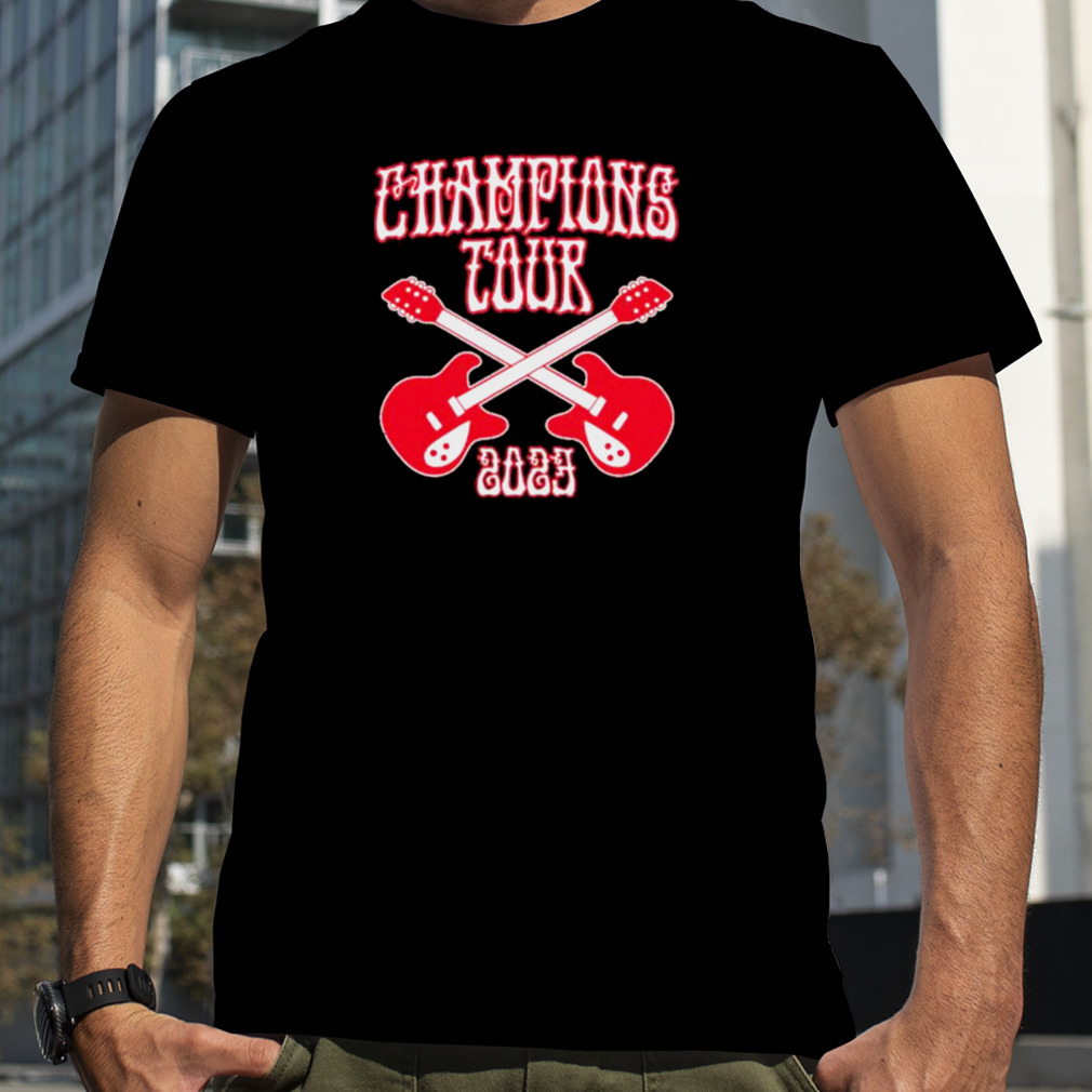 Georgia bulldogs ga champions tour mineral wash 2023 shirt