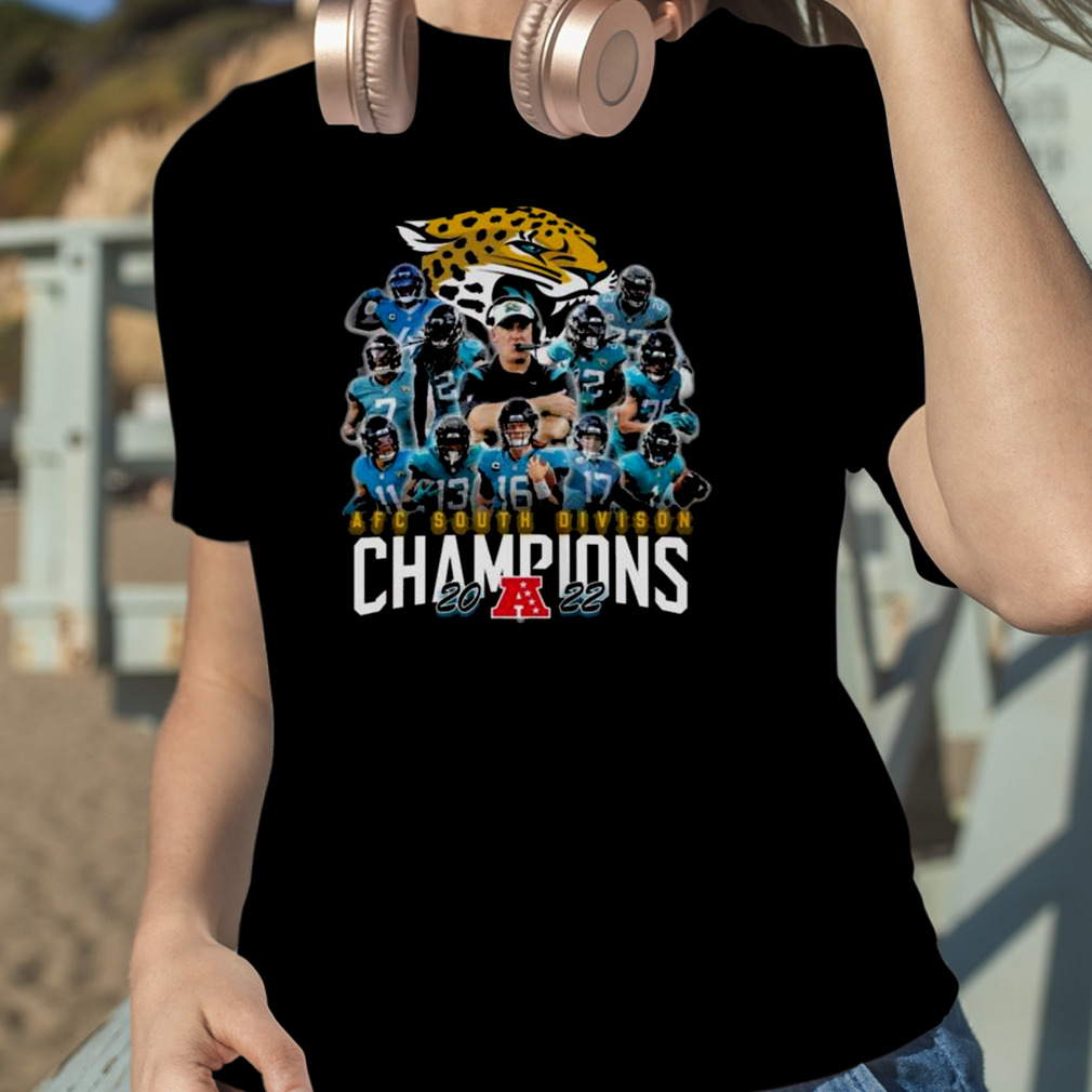 Jacksonville Jaguars 2022 AFC South Division Champions T-shirt