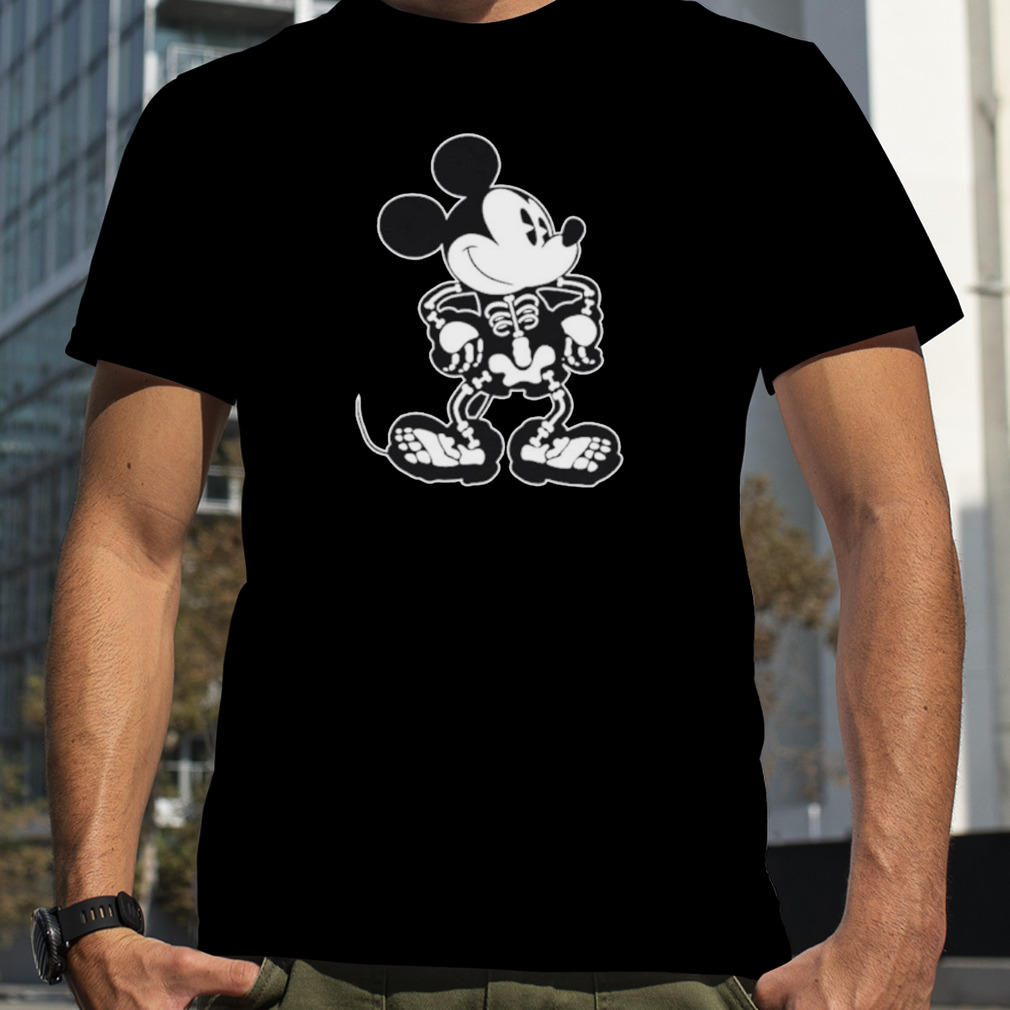 Mickey mouse skeleton shirt