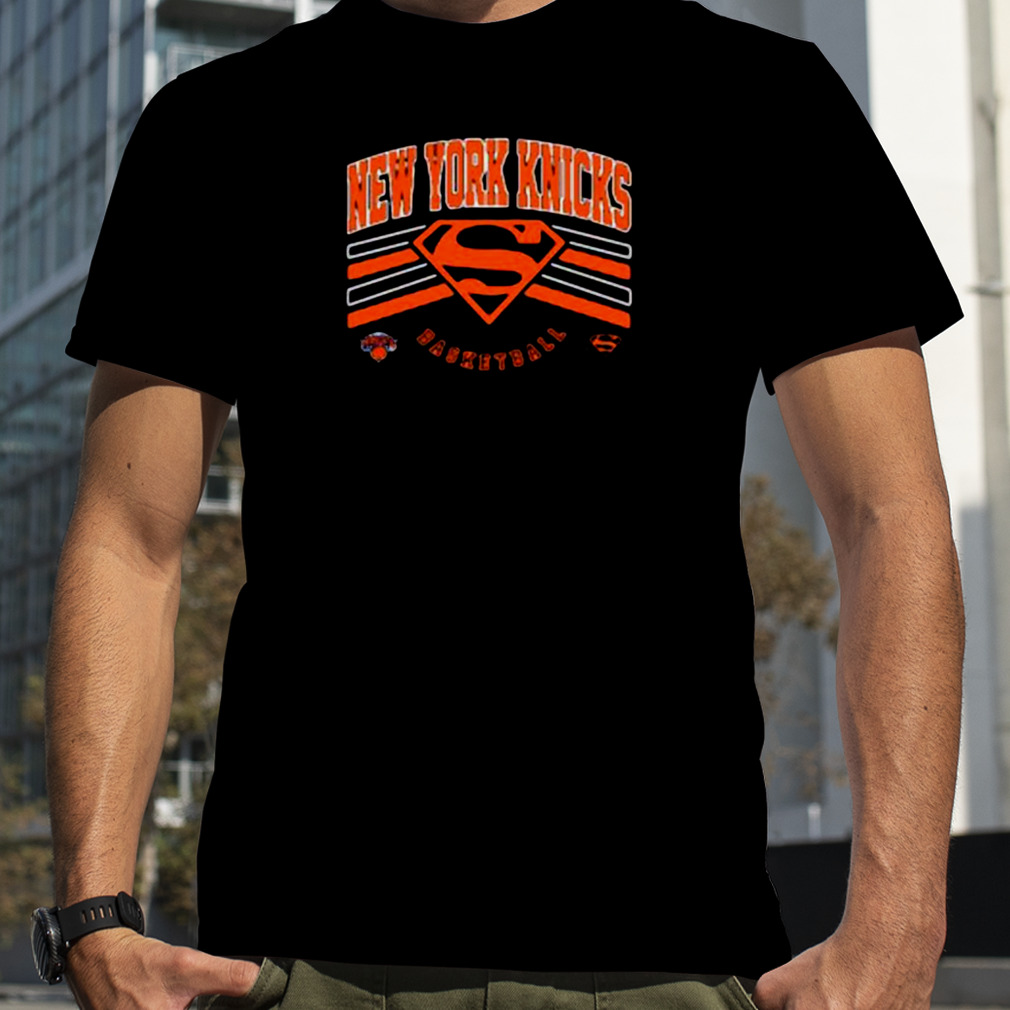 New York Knicks DC Superman Basketball 2023 Shirt