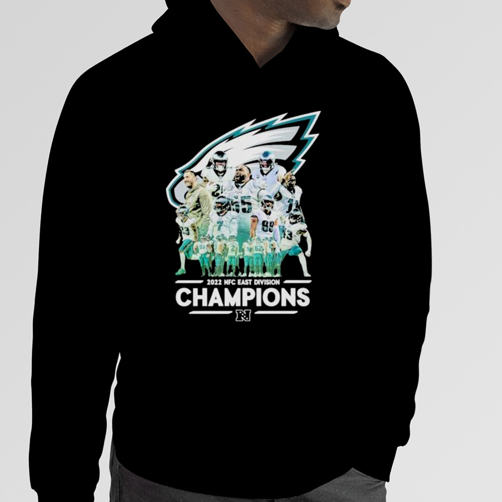 Philadelphia Eagles 2022 NFC east division champions shirt