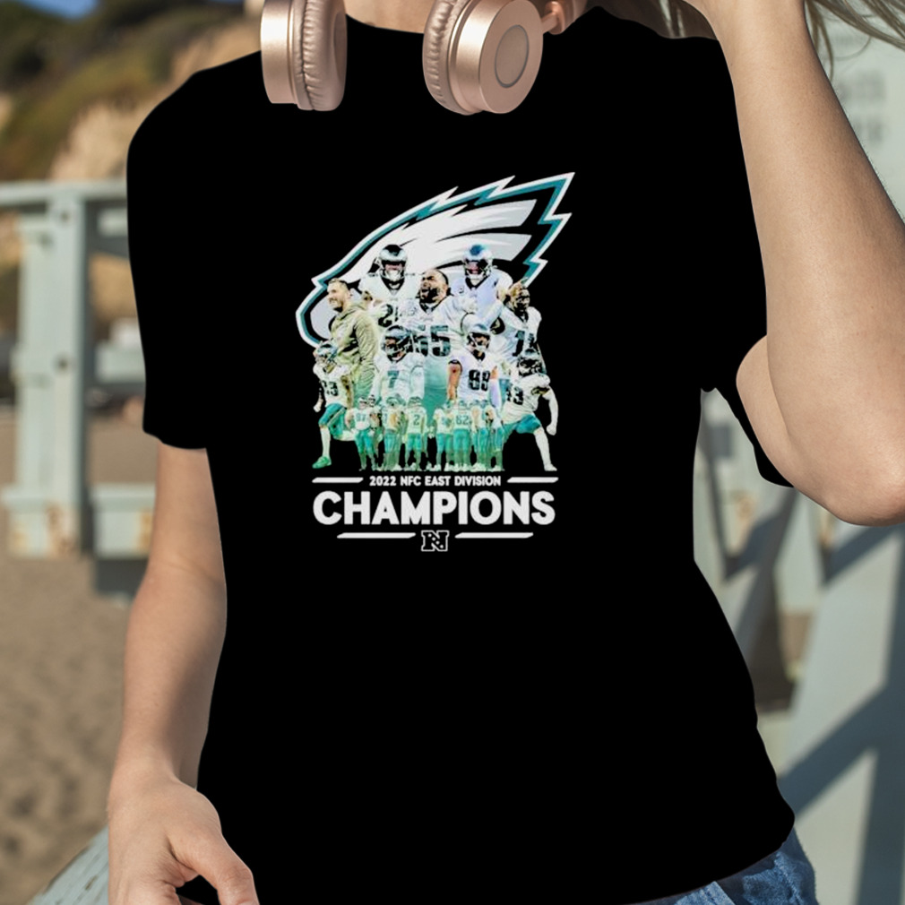 Philadelphia Eagles 2022 NFC east division champions shirt