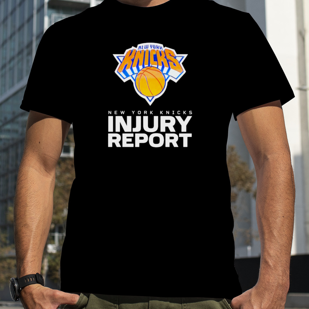 new York Knicks injury report shirt