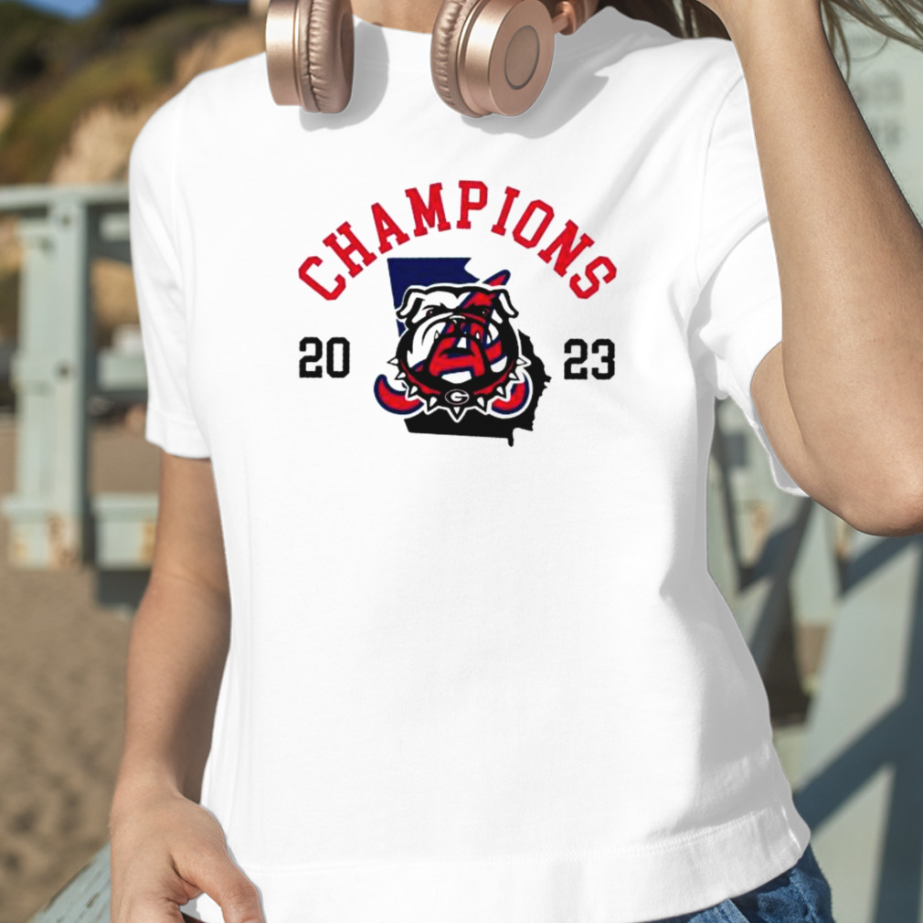Georgia Bulldogs vs Atlanta Braves National Champion 2023 shirt - Peanutstee