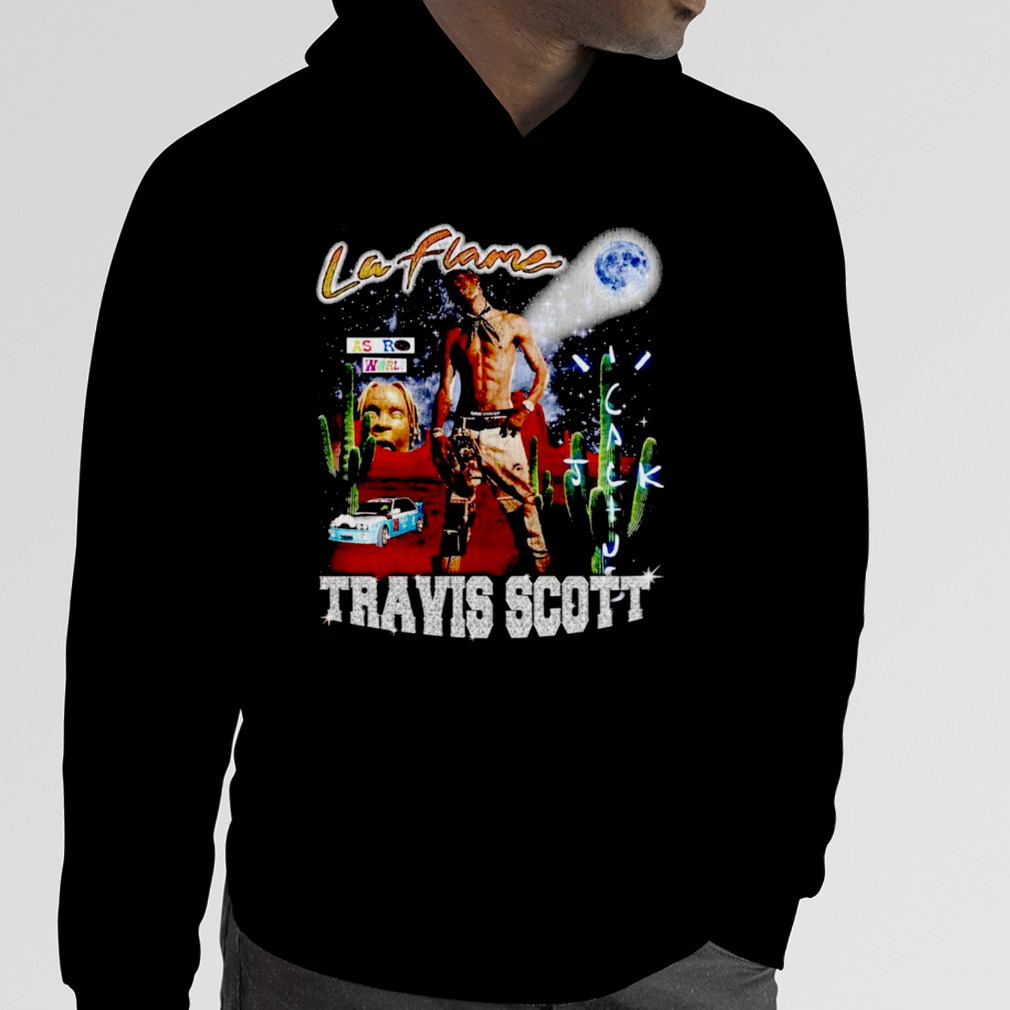 Travis scott la flame on sale hoodie