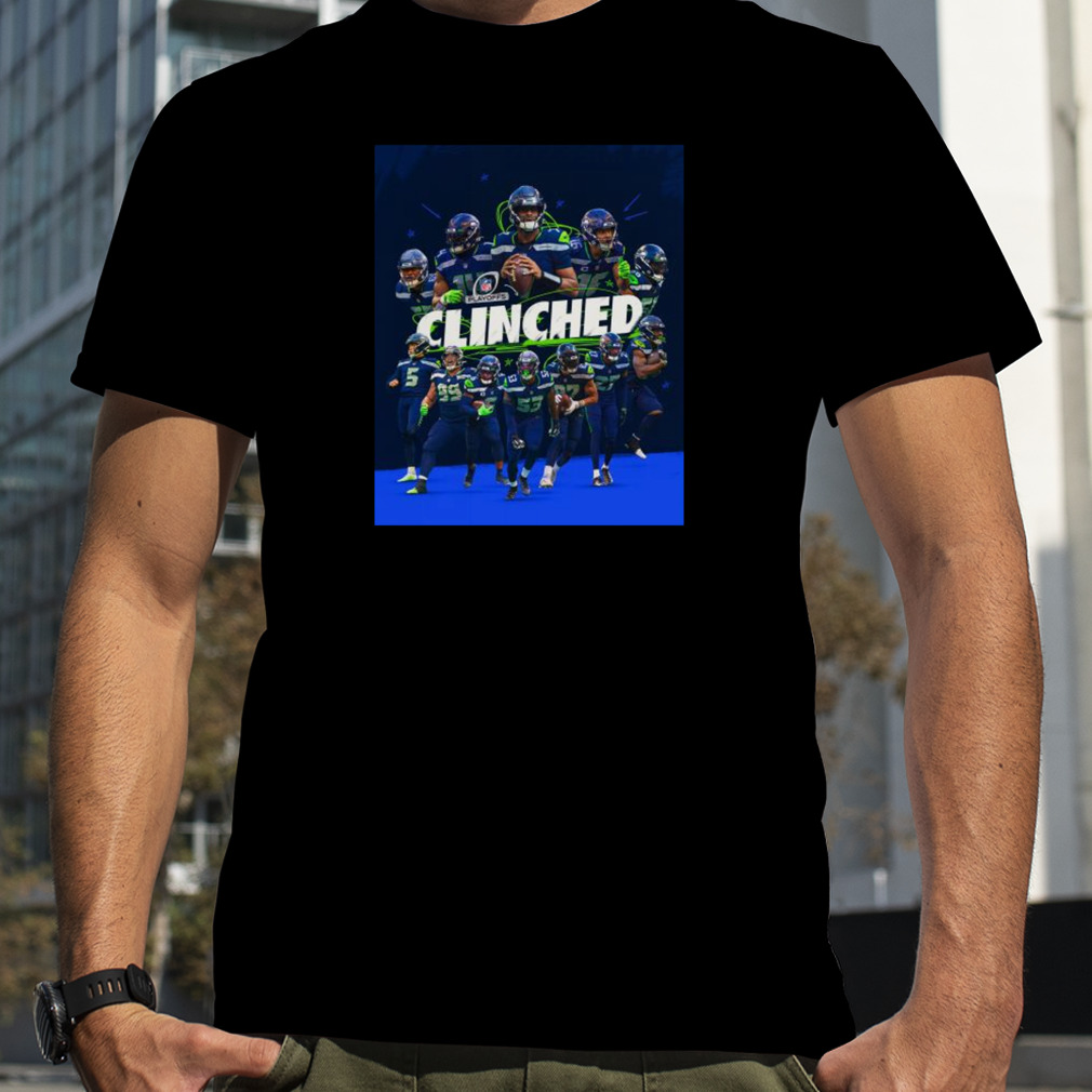 Seattle seahawks Playoffs NFL Clinched 2023 shirt