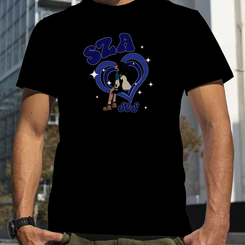 Sza SOS New Album Vintage Sza Fan Gift T-Shirt